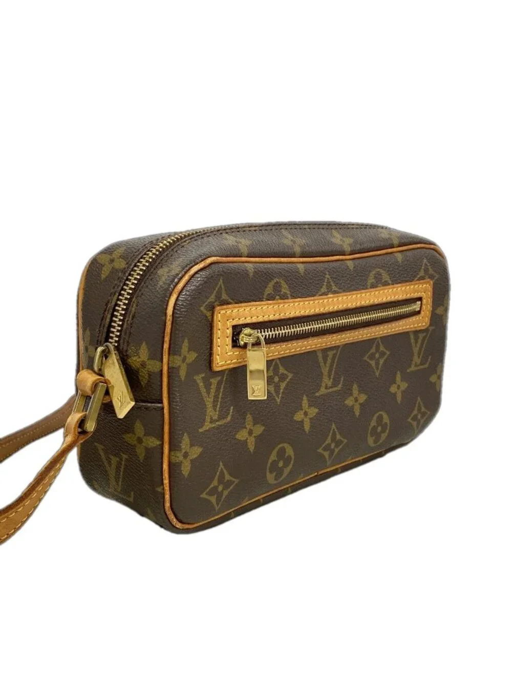 Louis Vuitton Shoulder Bag Monogram Pochette Cite Brown - Picture 2 of 9